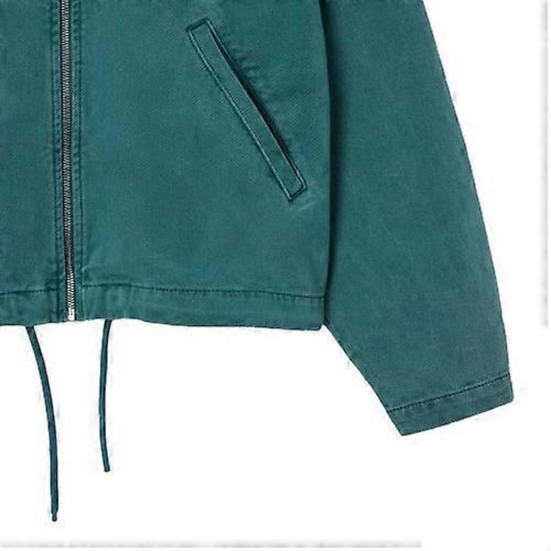 Lacoste Womens/Ladies Natural Dyed Denim Relaxed Fit Jacket