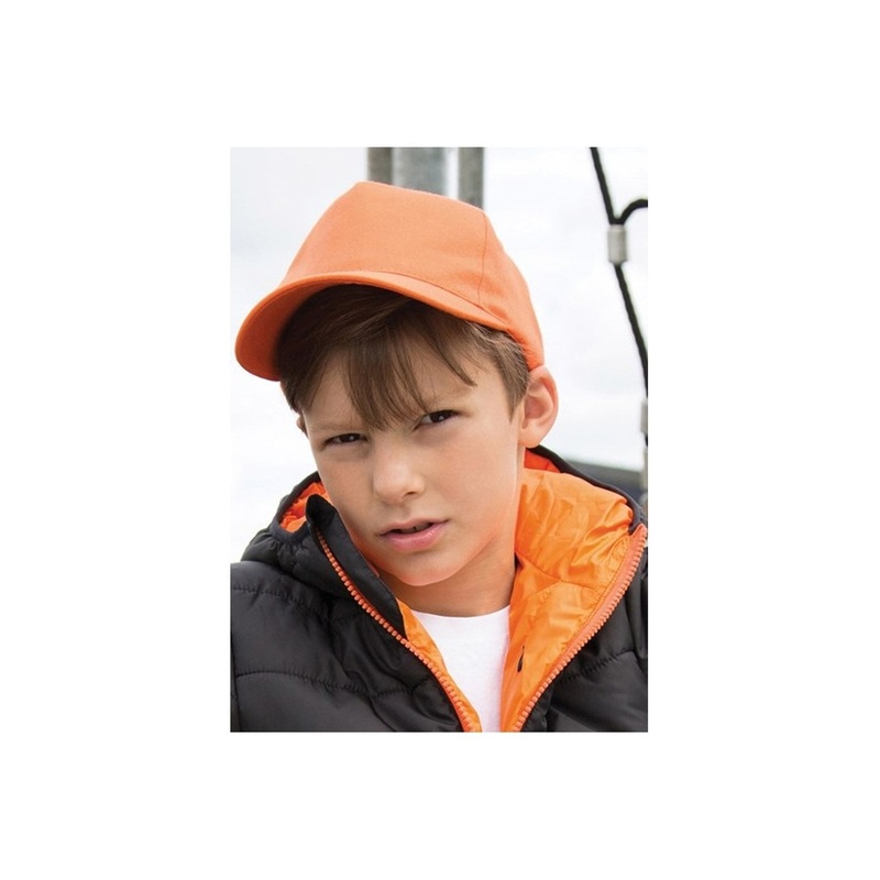 Result Headwear Junior Boston Printers Cap RC84J | Activewear Group