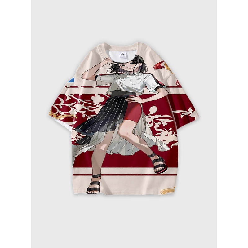 T-Shirt Round Neck, Loose Short Sleeve Link Click Graphic Tee, Unisex Summer Casual Top W2951