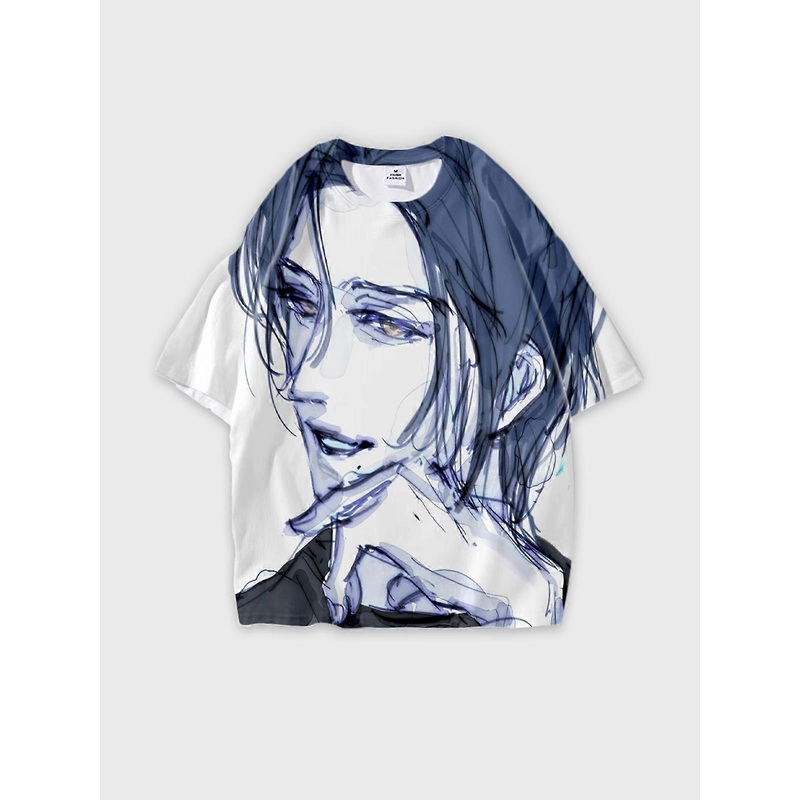 T-Shirt Round Neck, Loose Short Sleeve Paradox Live THE ANIMATION Graphic Tee, Unisex Summer Casual Top V917