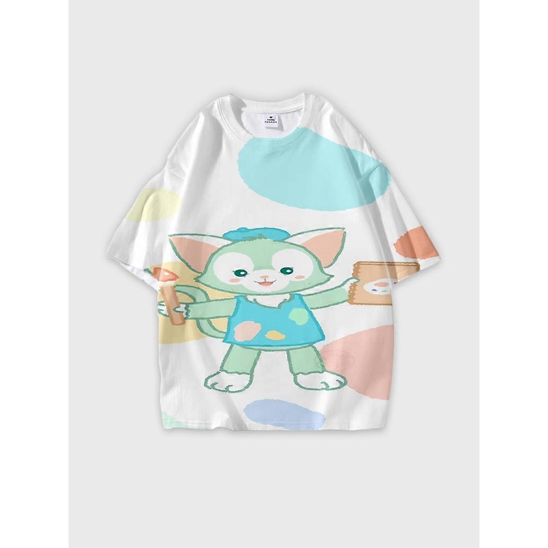 T-shirt short sleeve round neck summer casual loose JW1649