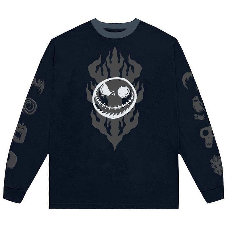 The Nightmare Before Christmas Flaming Jack Long Sleeve T Shirt