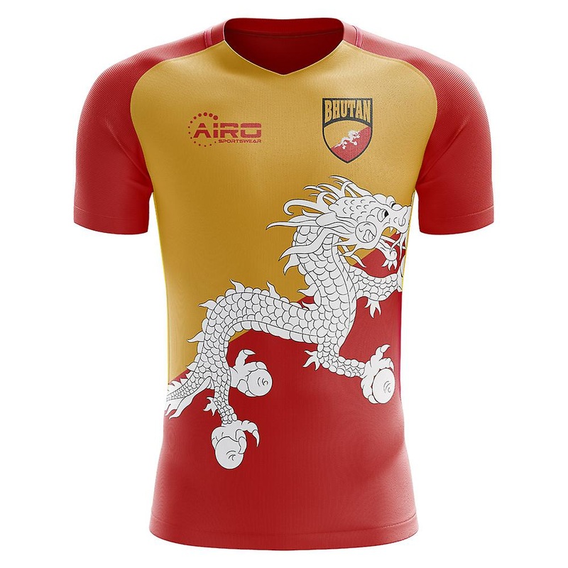 2025-2026 Bhutan Home Concept Football Shirt - Adult Long Sleeve