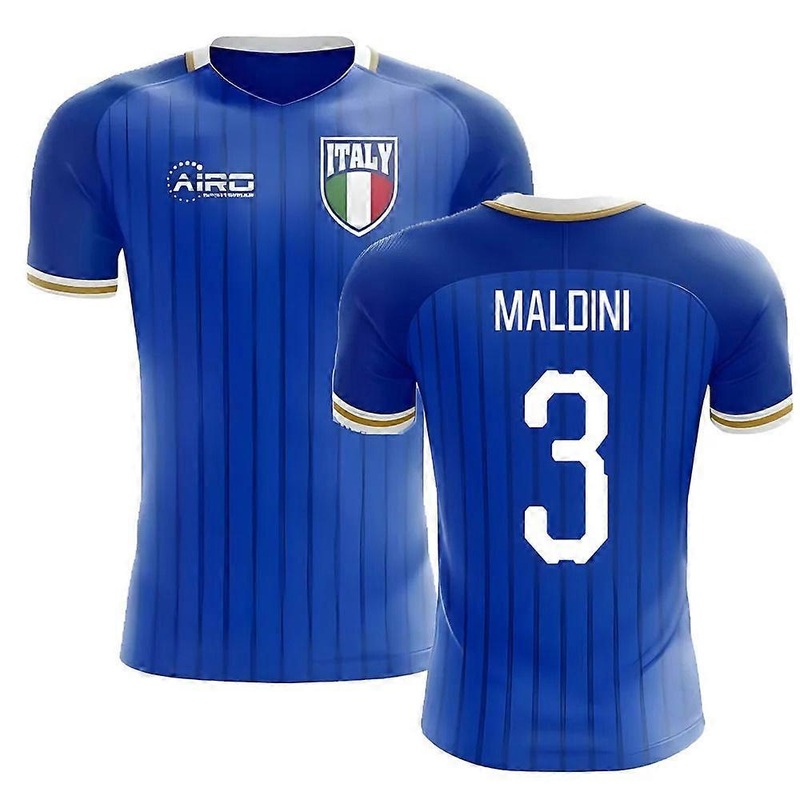 2025-2026 Italy Home Concept Football Shirt (Maldini 3) - Kids