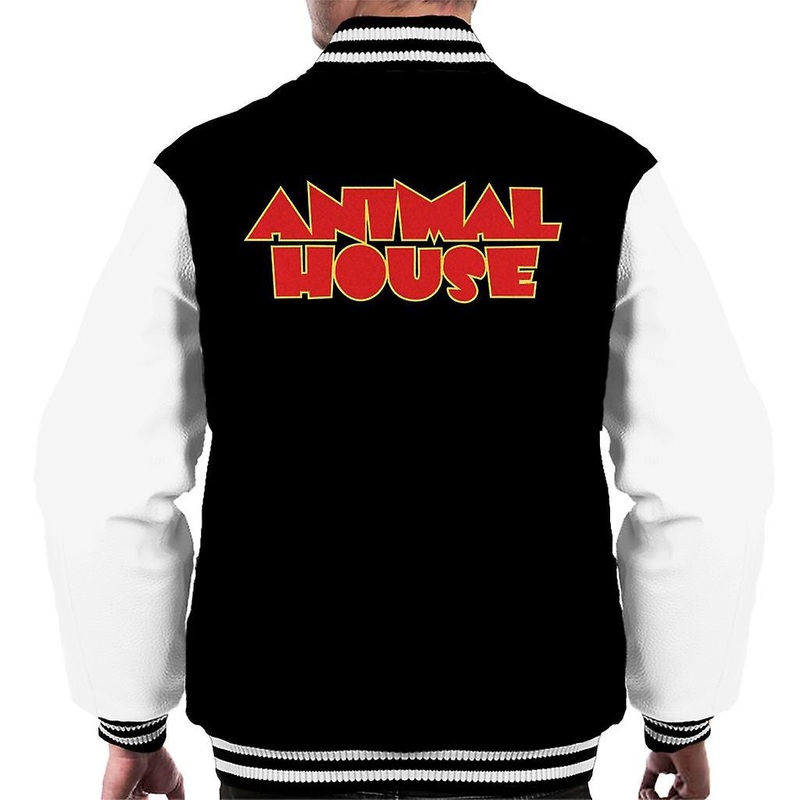 Animal House Red Logo Men's Varsity Jacket
