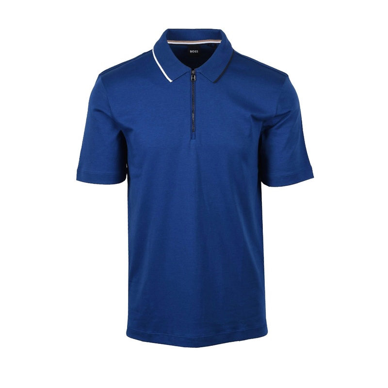 Boss C-paras 30 Polo Shirt Open Blue
