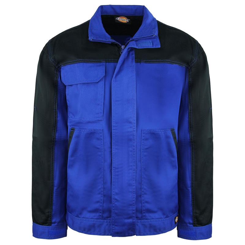 Dickies Two Tone Mens Royal Navy Everyday Work Wear Jacket ED24 7JK ROYAL/NAVY