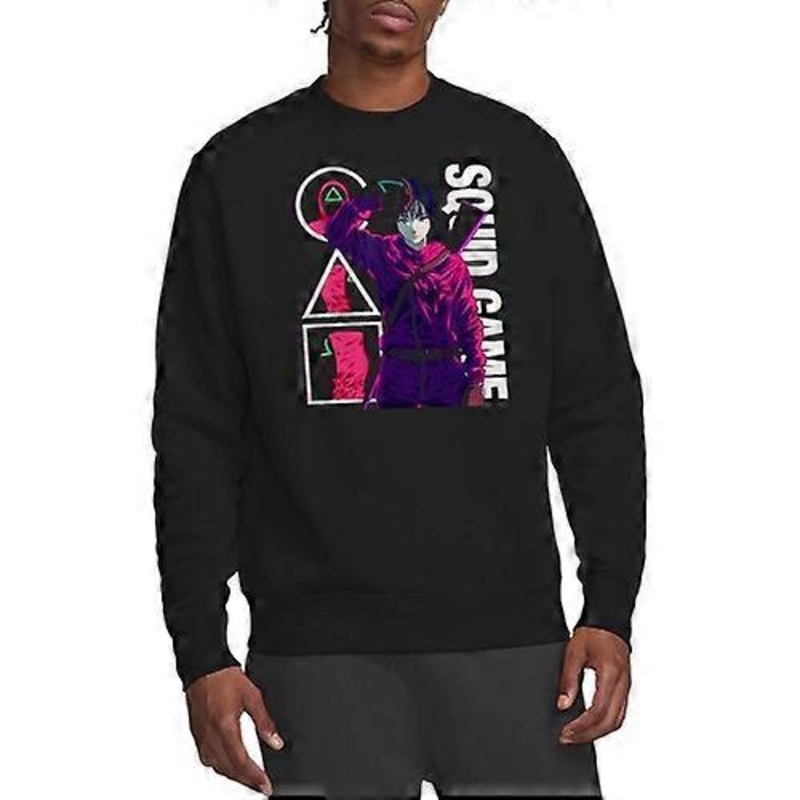 Squid Game Unisex Adult Season Three Anime Guards Sweatshirt