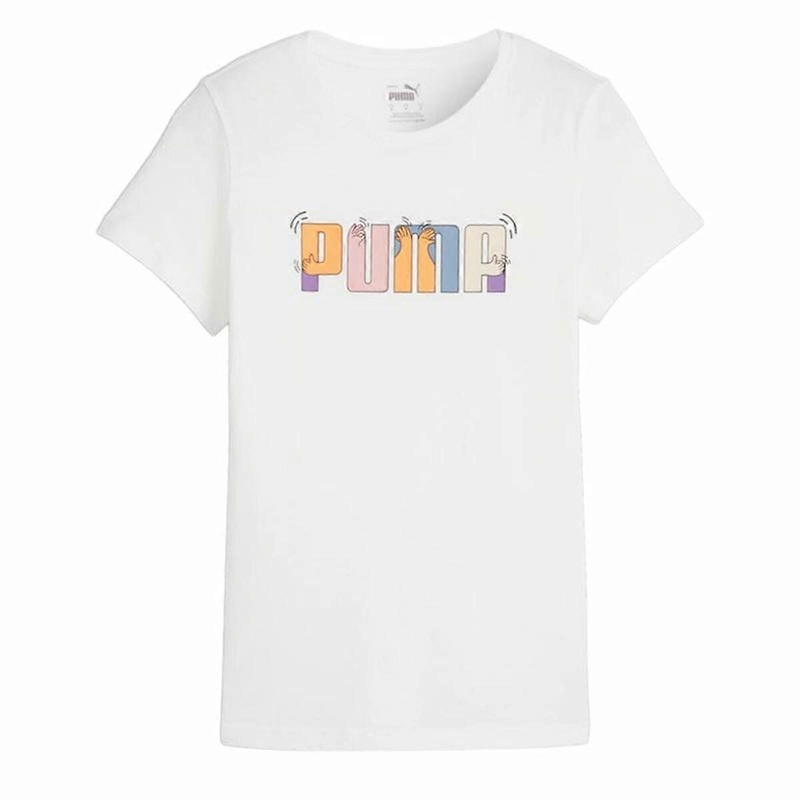 Womens Short Sleeve T-Shirt Puma Essential+ Graphic