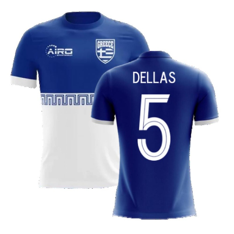 2025-2026 Greece Away Concept Football Shirt (DELLAS 5) - Kids