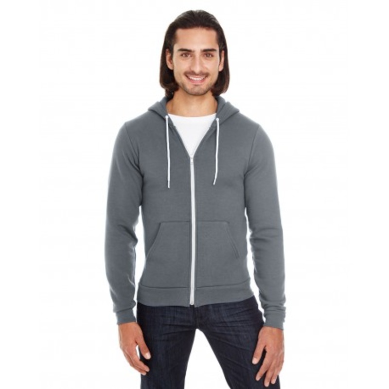 American Apparel F497W Unisex Flex Fleece Zip Hoodie | American Apparel F497W
