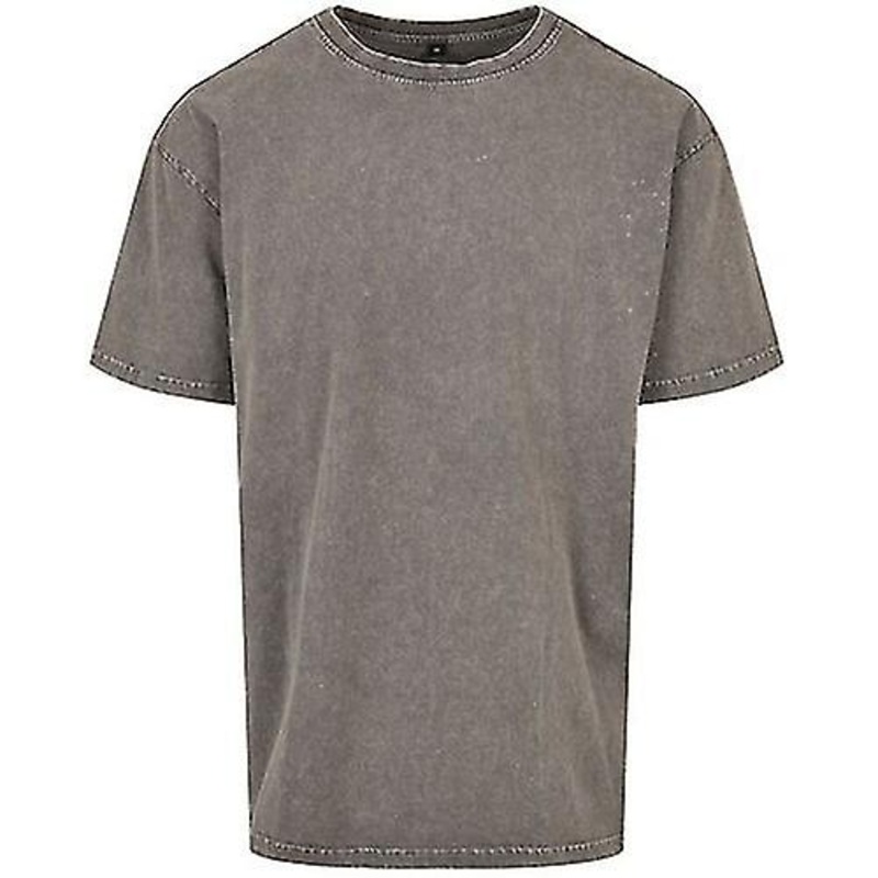 Build Your Brand Mens Heavyweight Oversized T-Shirt
