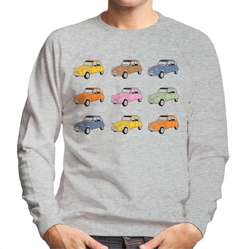 Citroen Vintage 2CV Colours Men's Sweatshirt