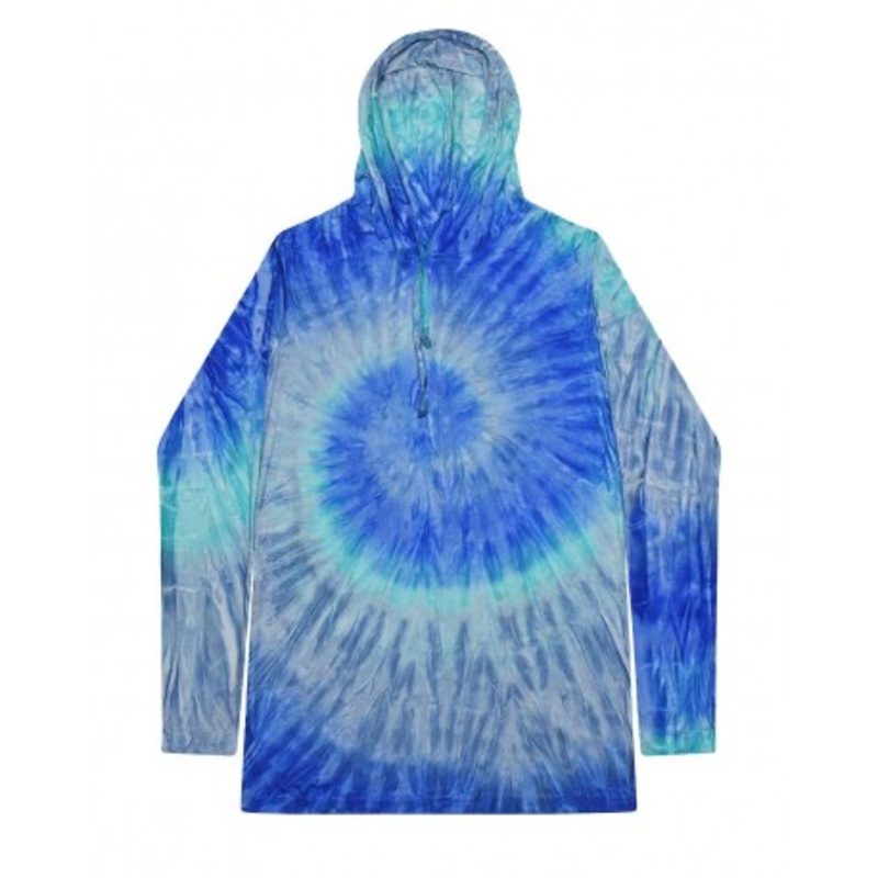 Colortone 2777 Tie-Dyed Hooded Long Sleeve T-Shirt | Colortone 2777