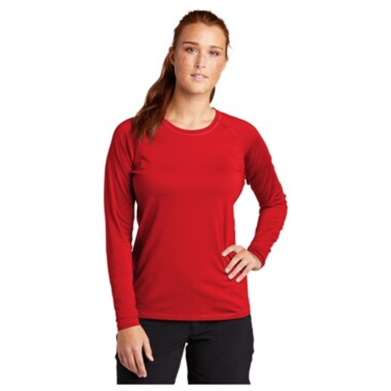 Sport-Tek LST470LS Women's Long Sleeve Rashguard T-Shirt