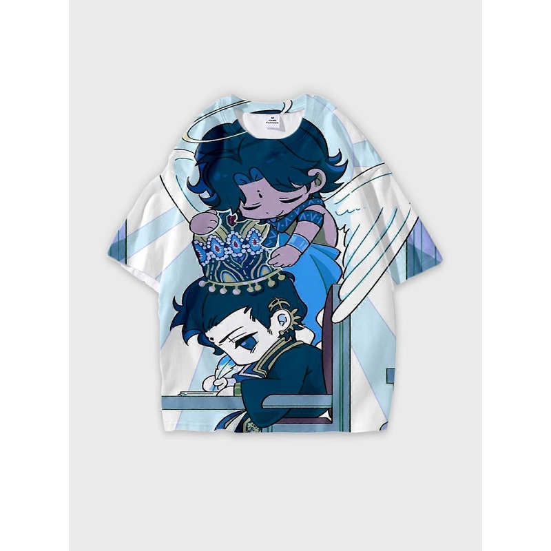 T-Shirt Round Neck, Loose Short Sleeve Sultans Game Graphic Tee, Unisex Summer Casual Top V592