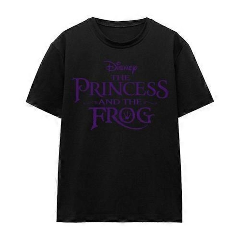 The Princess and the Frog Unisex Adult Logo T-Shirt