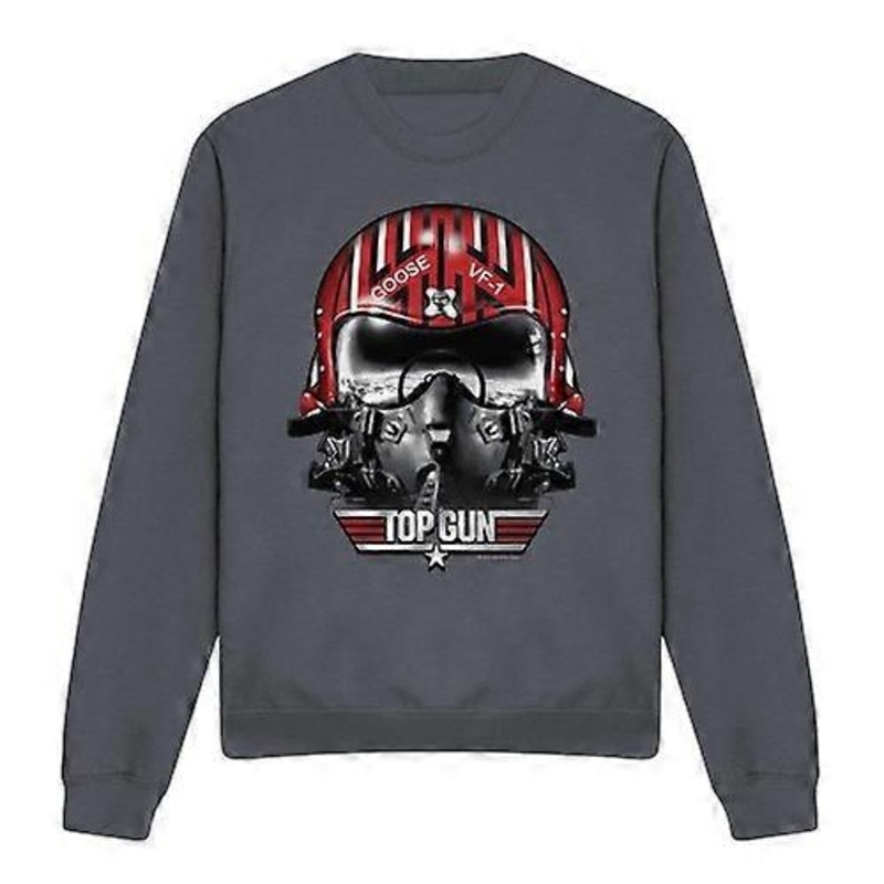 Top Gun Unisex Adult Goose Helmet Sweatshirt