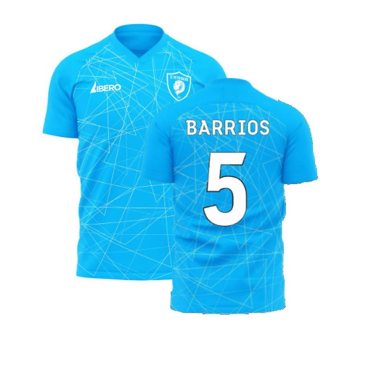 Zenit 2025-2026 Home Concept Football Kit (Libero) (BARRIOS 5)
