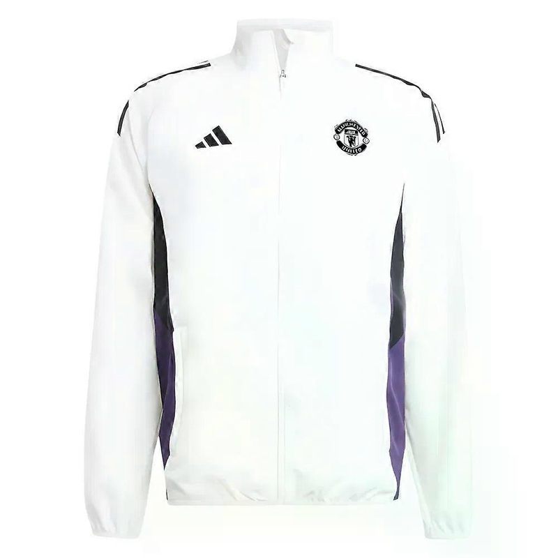 2025-2026 Man Utd Presentation Jacket (White)