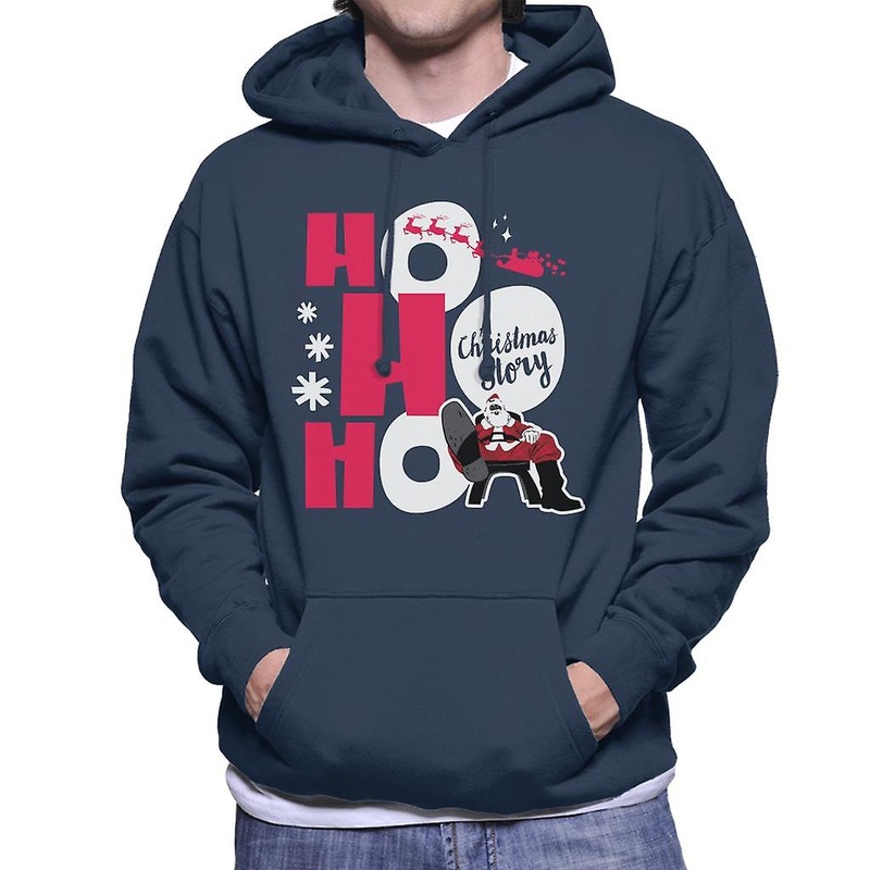 A Christmas Story Ho Ho Ho Men's Hooded Sweatshirt