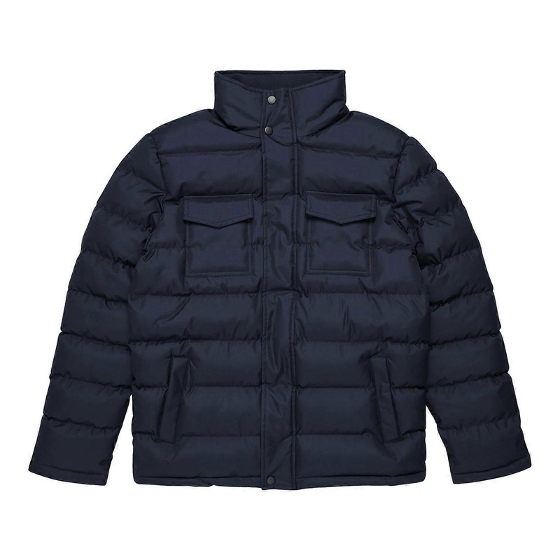 French Connection Funnel Neck 2 Pocket Padded Puffer Jacket