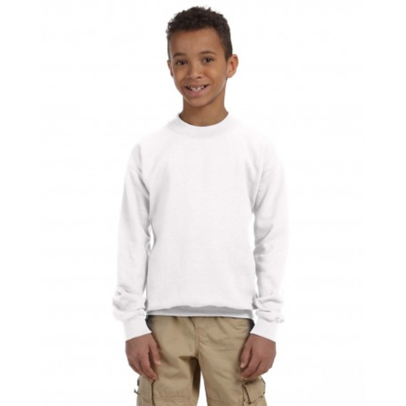 Gildan G180B Youth Heavy Blend 50/50 Fleece Crew | Gildan G180B