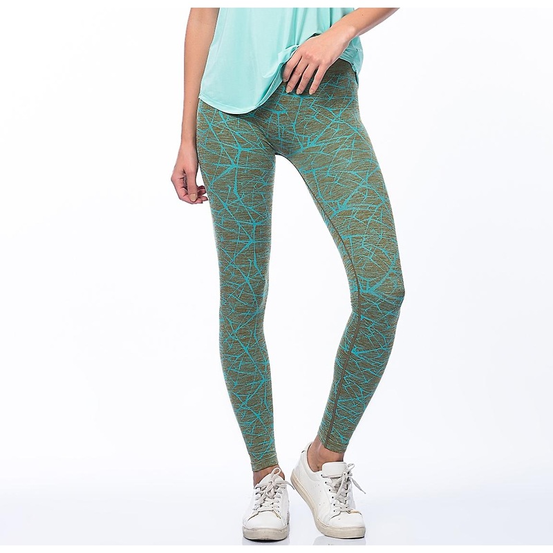 Jerf  Womens Ayon Brown Seamless Active Leggings