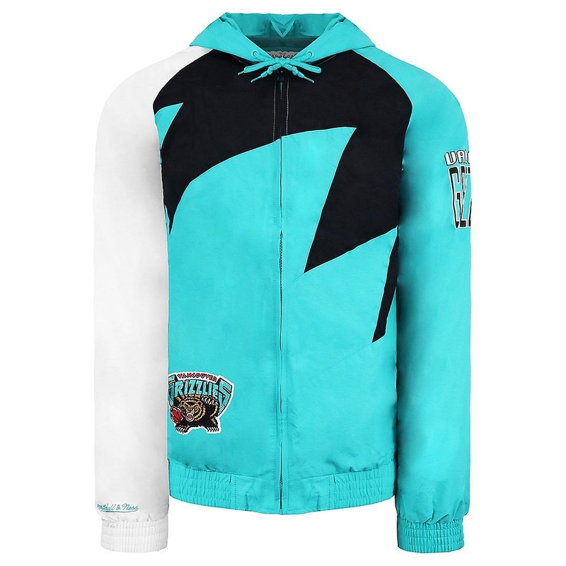 Mitchell & Ness Long Sleeve Vancouver Grizzlies Shark Tooth Mens Jacket