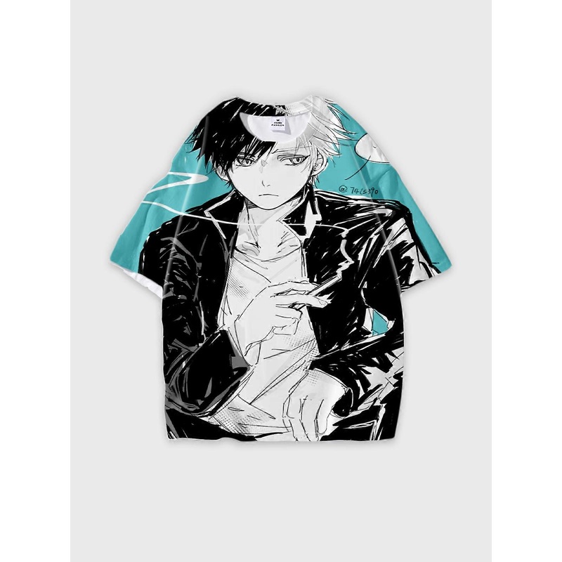 T-Shirt Short Sleeve Round Neck, Summer Casual Loose Graphic Tee, Unisex The WIND BREAKER W2263