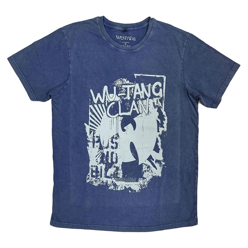 Wu-Tang Clan Graffiti Stone Wash T Shirt