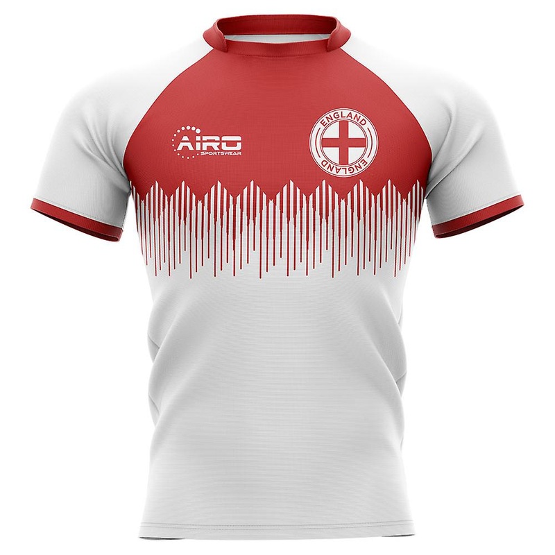 2025-2026 England Home Concept Rugby Shirt - Adult Long Sleeve
