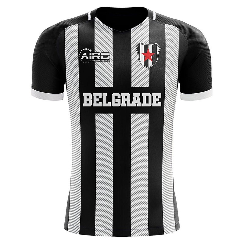 2025-2026 Partizan Belgrade Home Concept Football Shirt - Adult Long Sleeve