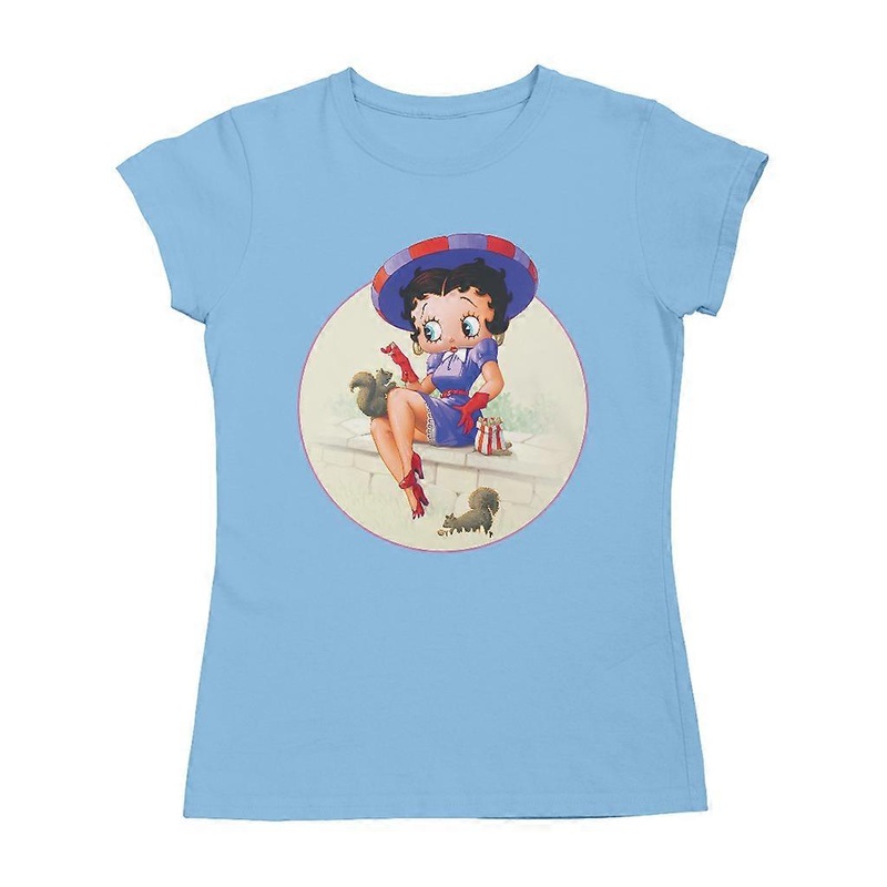 Betty Boop Pin-Up Squirrels & Nuts Women's T-Shirt