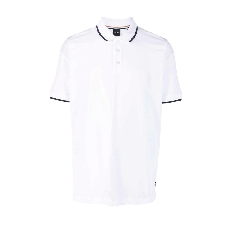 Boss Parlay 190 Polo Shirt Natural