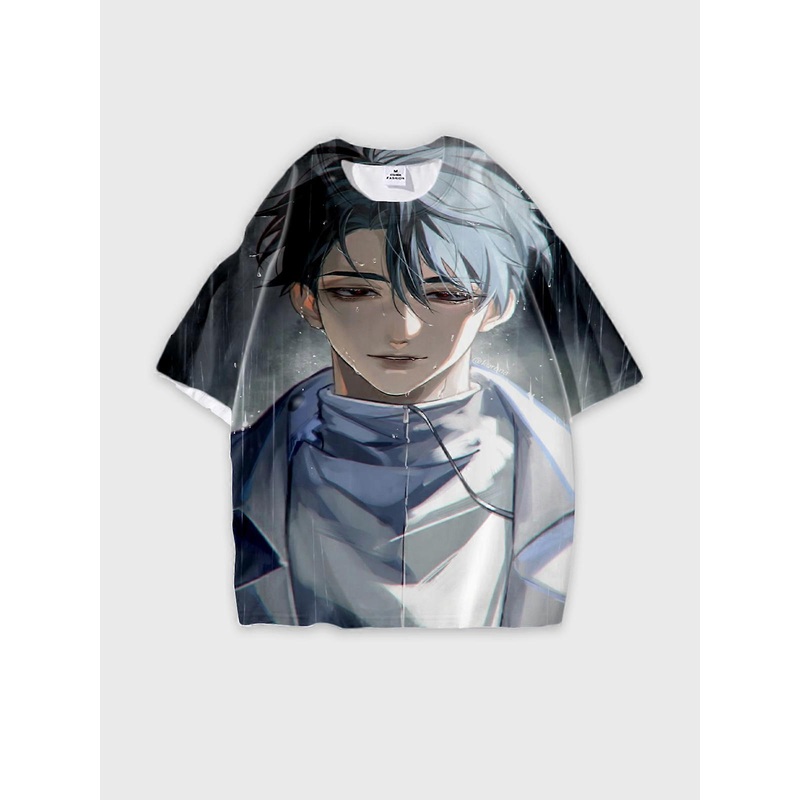 T-Shirt Round Neck, Loose Short Sleeve ALIEN STAGE Graphic Tee, Unisex Summer Casual Top V3028
