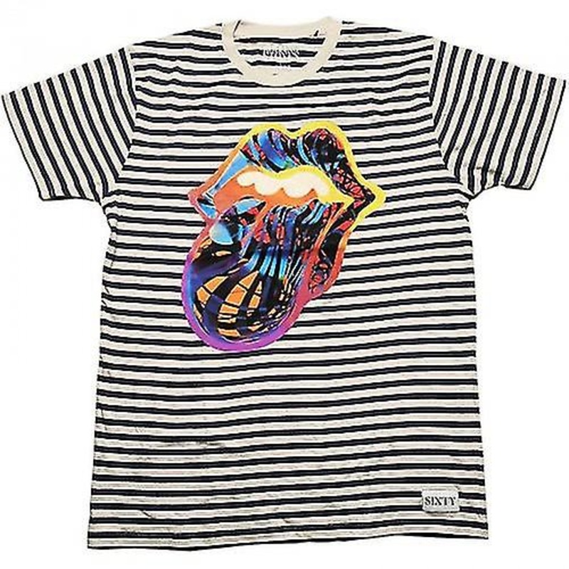 The Rolling Stones Unisex Adult Cyberdelic T-Shirt