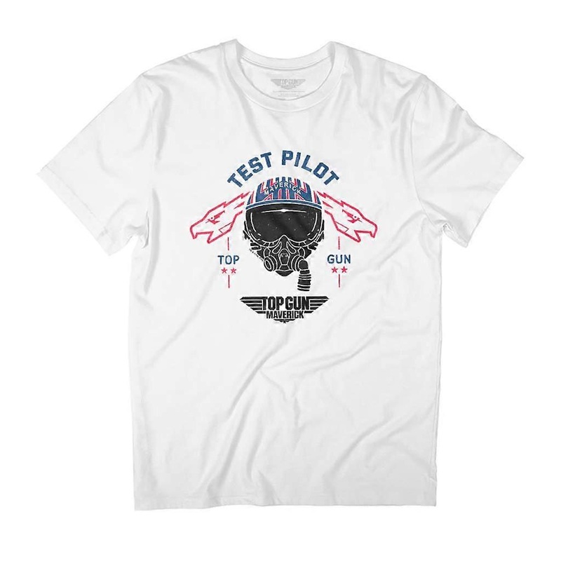 Top Gun Maverick Pete Mitchell Pilot Flight Helmet Men's T-Shirt