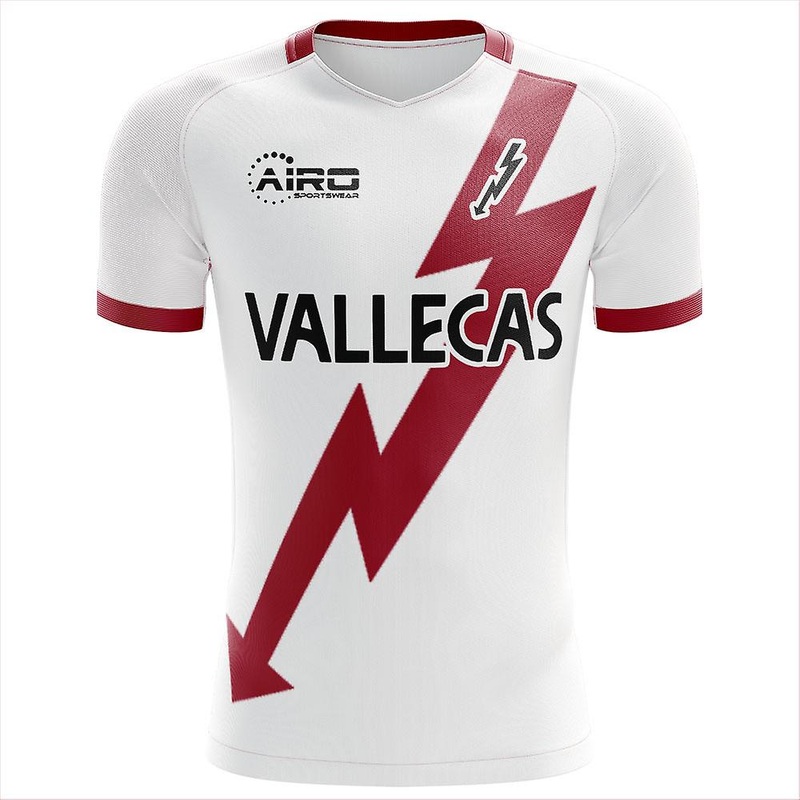 2025-2026 Rayo Vallecano Home Concept Football Shirt - Little Boys