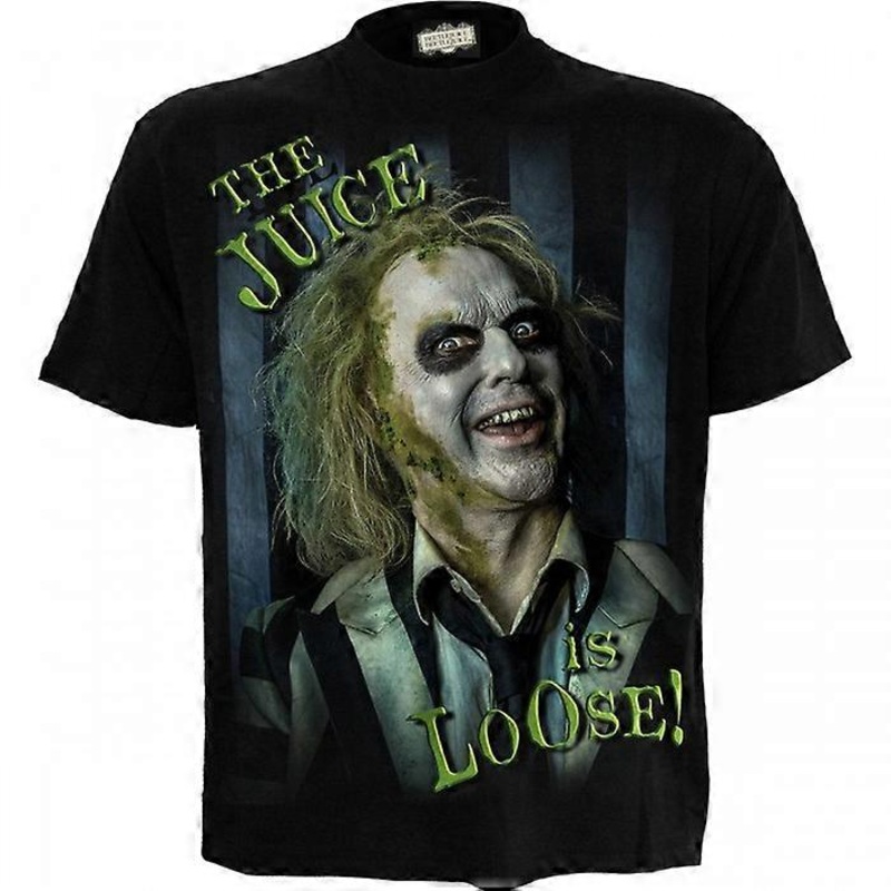 Beetlejuice Beetlejuice Unisex Adult Juice Is Loose T-Shirt