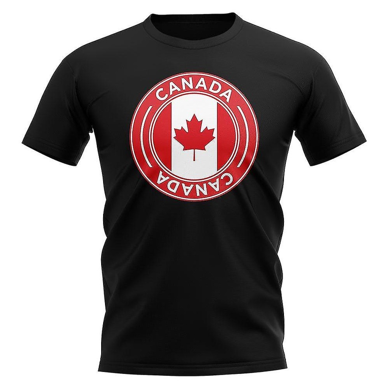 Canada Football Badge T-Shirt (Black)