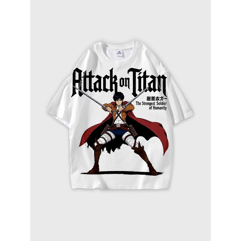 T-shirt round neck Character Pattern loose short sleeve P3059