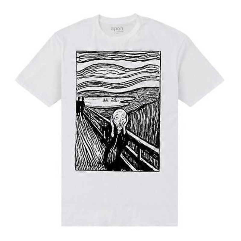 Apoh Unisex Adult Munch Lino T-Shirt