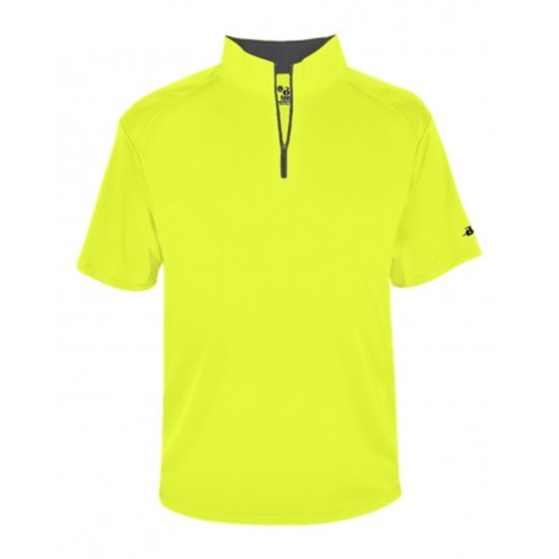 Badger 4199 B-Core Short Sleeve Quarter-Zip | Badger 4199