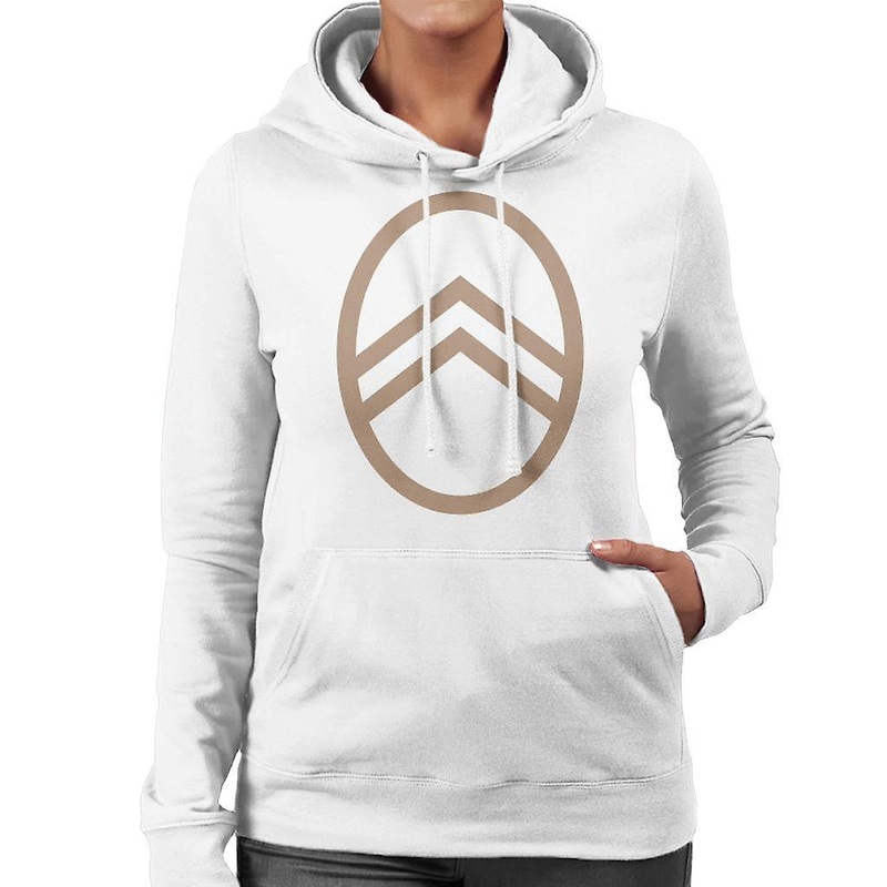 Citroen Vintage Badge Logo Women's Hooded Sweatshirt