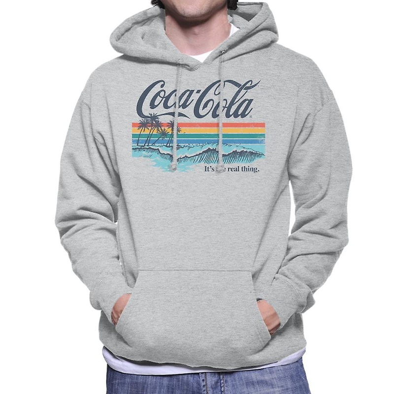 Coca Cola Catch The Wave Men's Hooded Sweatshirt
