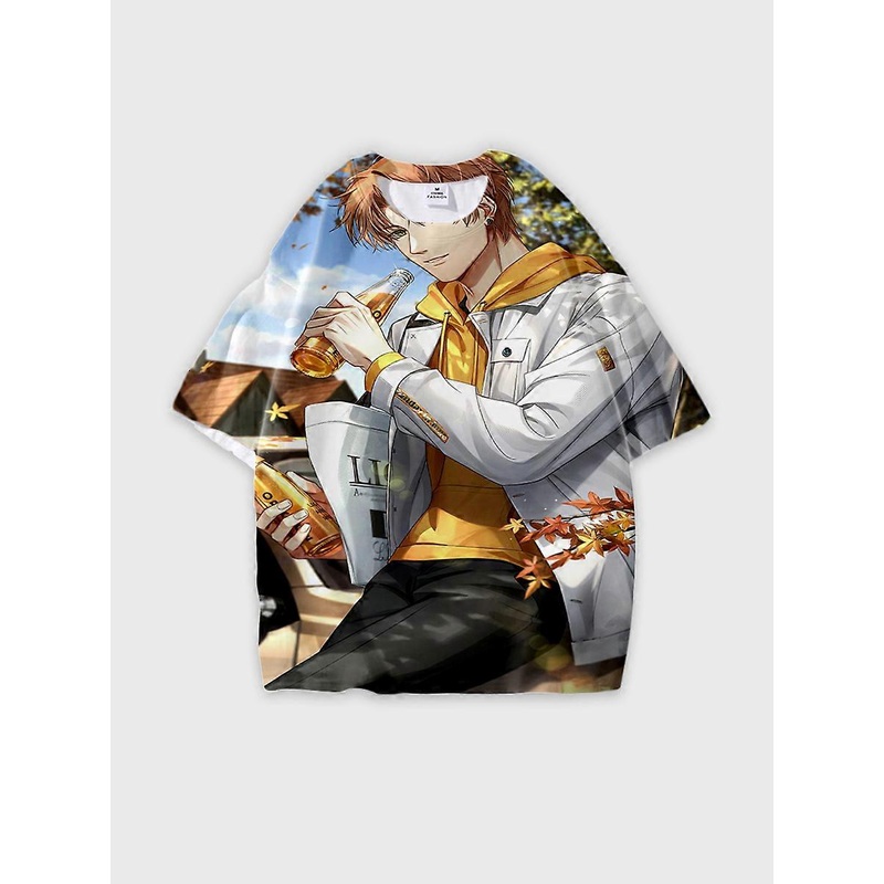 T-shirt short sleeve round neck summer casual loose JW1123