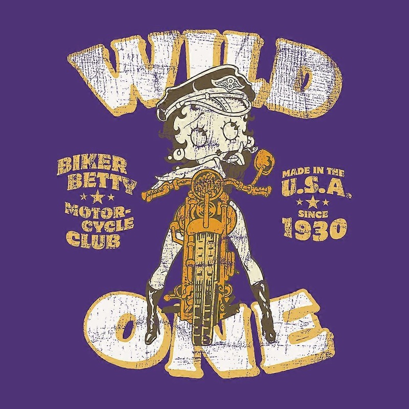 Betty Boop Wild One Made In The U.S.A Men's Sweatshirt