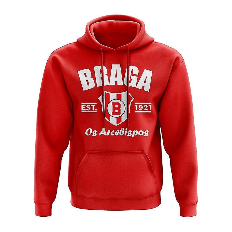 Braga Established Football Hoody (Red)