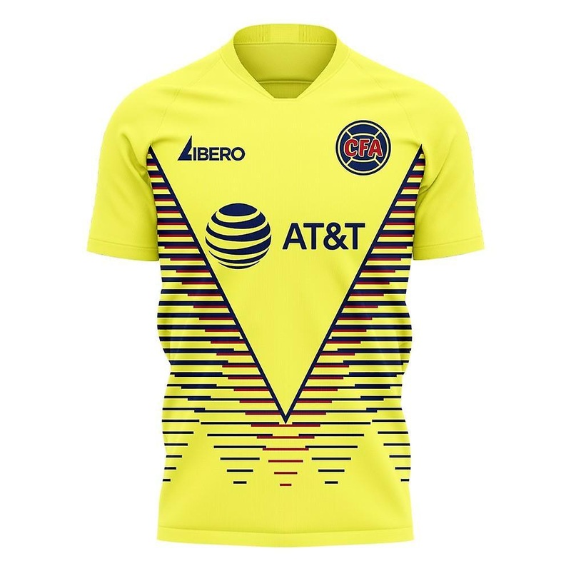 Club America 2025-2026 Home Concept Kit (Libero) - Kids